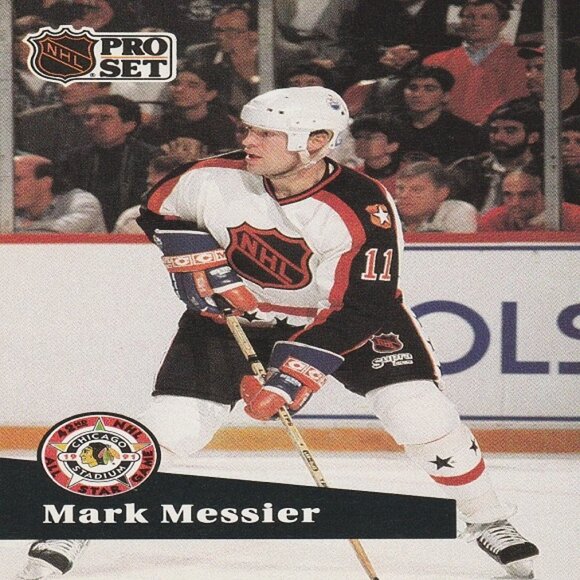 Mark Messier Edmonton Oilers  NHL Hockey Card Collection - 9 Oilers Hockey Cards - Picture 7 of 10
